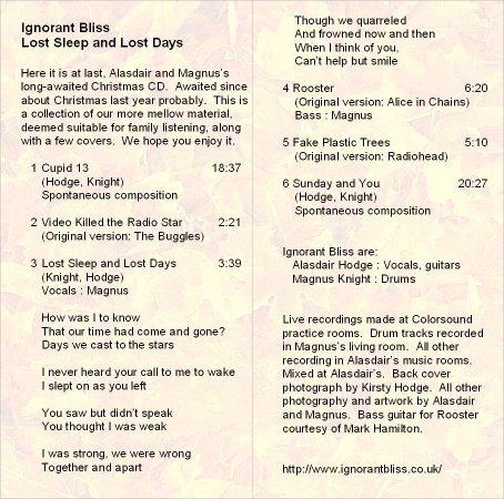Booklet page 1