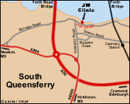 South Queensferry map (thumbnail)